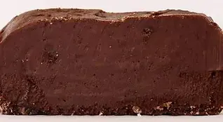 slice of chocolate fudge